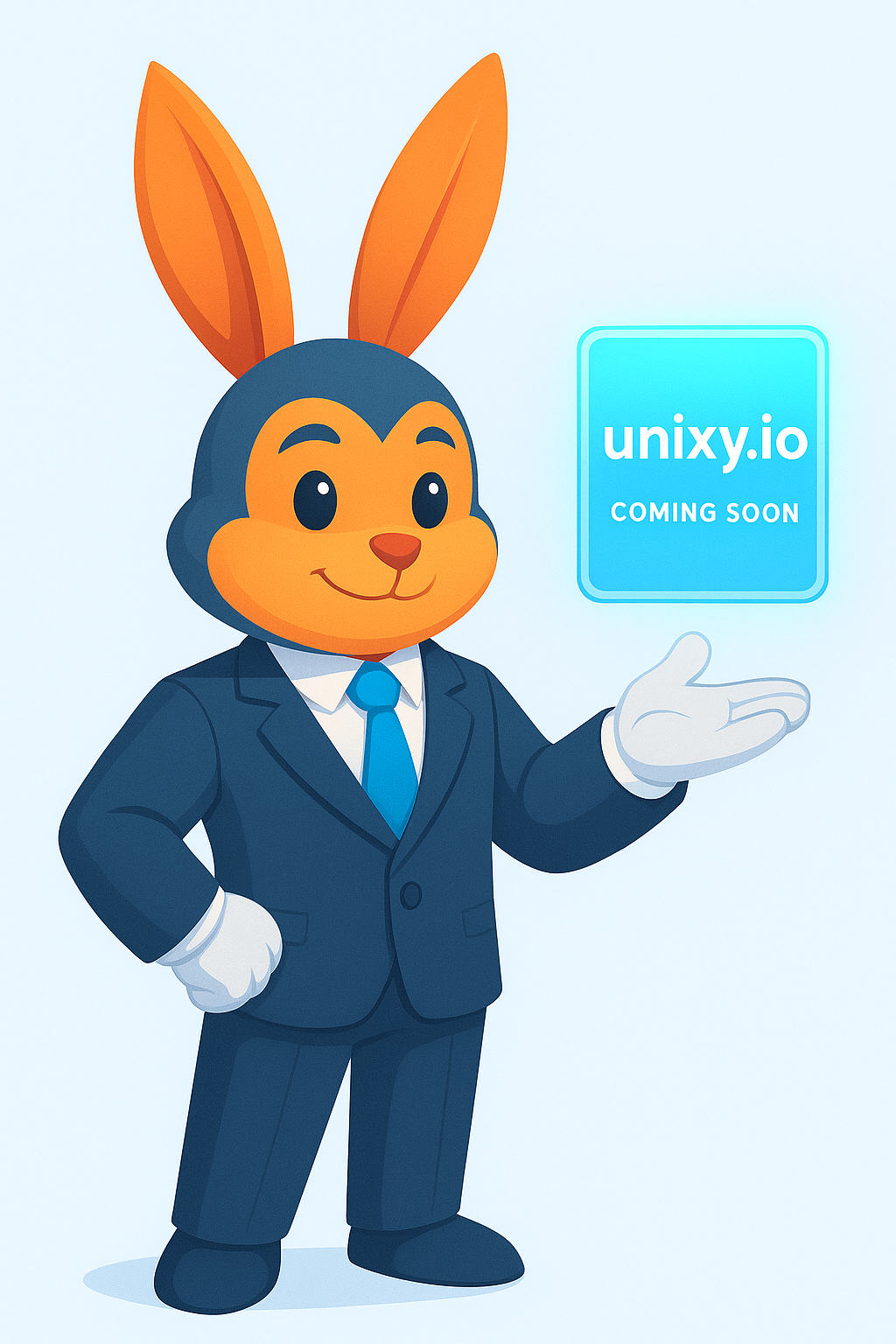 Coming Soon Bunny Illustration